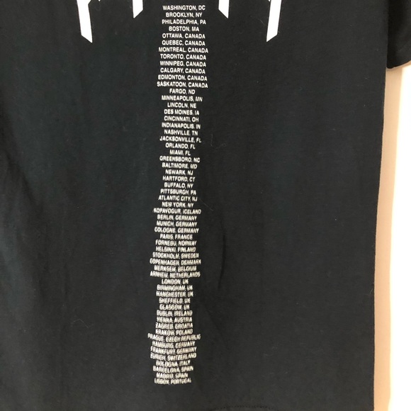 Justin bieber purpose tour shirt black size small - Picture 7 of 9